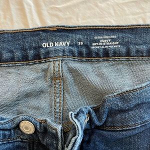 Size 26 Extra Curvy Hi Rise Old Navy Jean